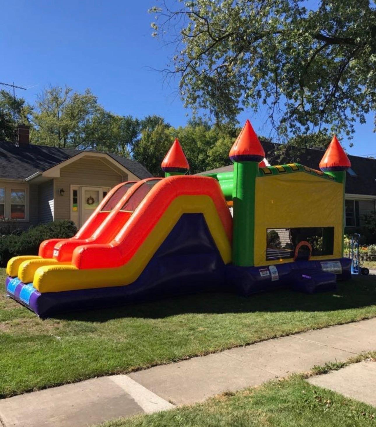 #8 BIG DOBBLE SLIDE CASTLE COMBO