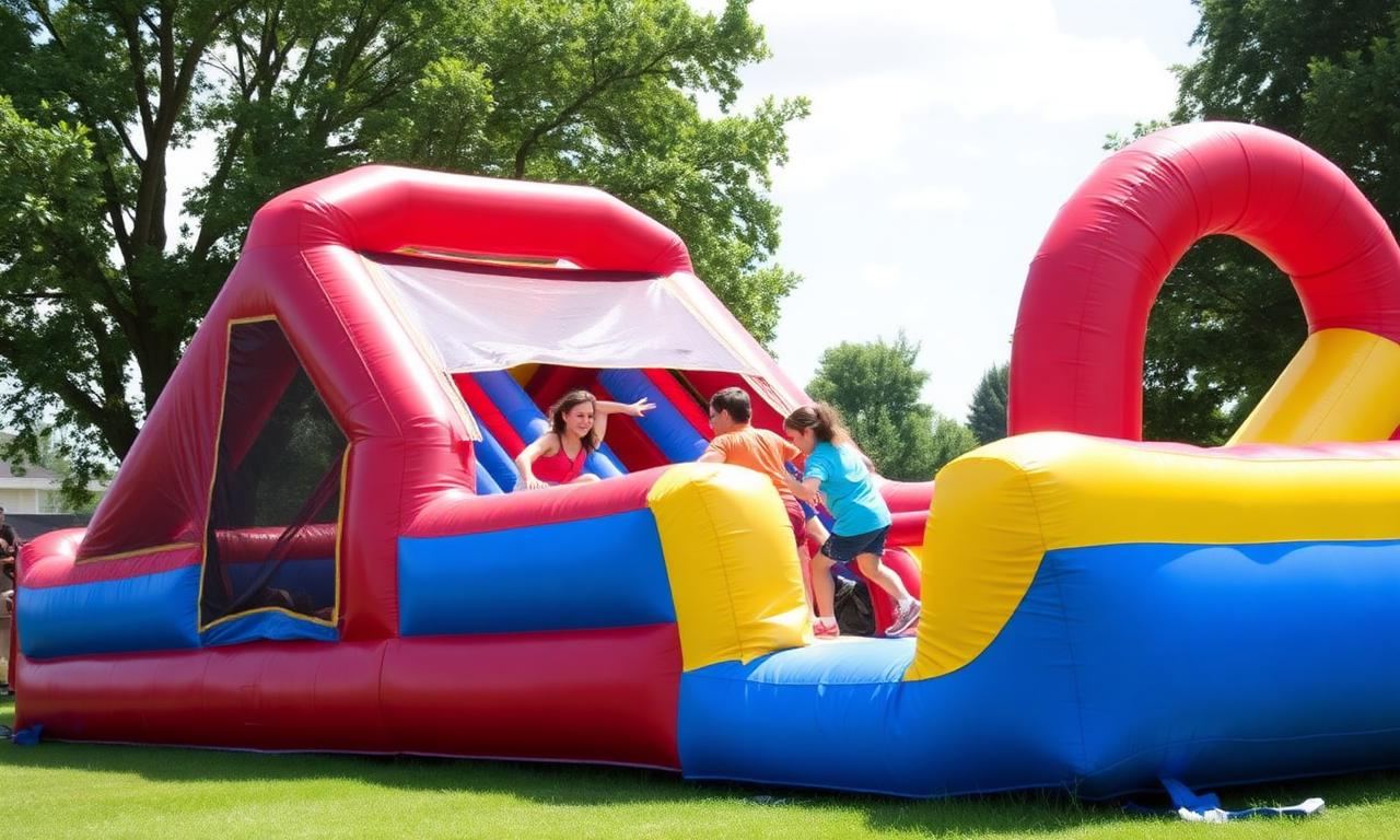 Outdoor Weddings party rental setup